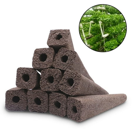 

Limei 50-Pack Compatible Seed Pod Sponges Seed Starter Sponge Pods Replacements Root Growth Sponge Plugs for Hydroponic Indoor Garden kit Seed Starting