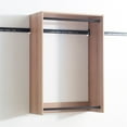 thumbnail image 6 of Devi Oak Freestanding Walk in Wood Closet System, 6 of 8