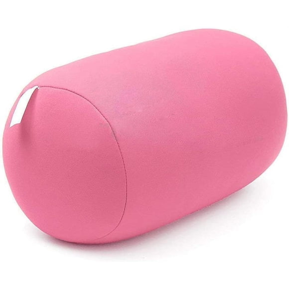 Granjero Gordo Almohada de viaje súper suave para el cuello: cojín suave para la espalda y la cabeza, se utiliza para aliviar el estrés y relajarse (rosa)