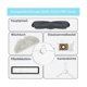 thumbnail image 5 of Replacement Accessory Set For D10s / D10s Pro, Main Brush, Filters, Side Brushes, Mop Cloths,brush, 5 of 5