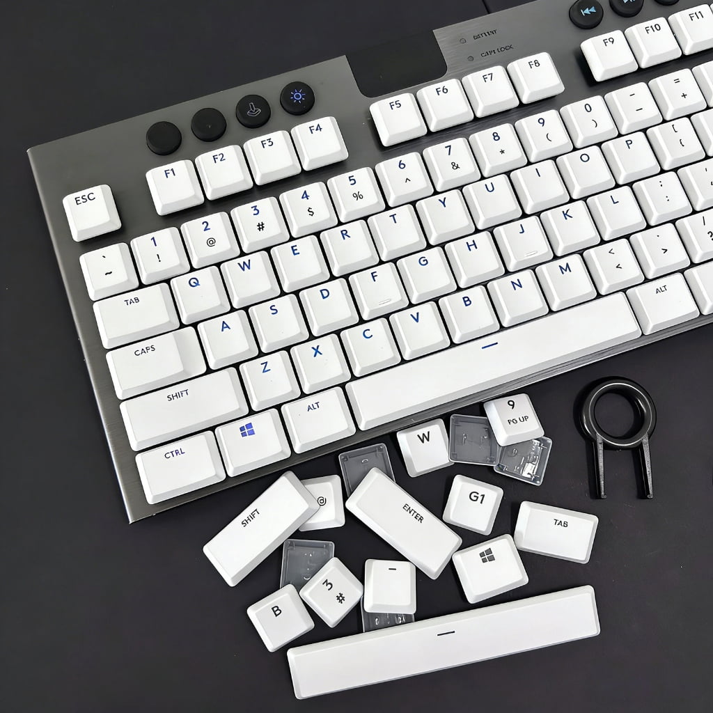 Replacement Keycaps AntiFade Easy Maintenance for G915/G913/G815/G813 Keyboards