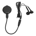 thumbnail image 1 of Enregistreur Vocal Activé, Mini Appareil d'Enregistrement Noir Sablé Réduction de Bruit HD Lecture Intelligente Multifonctionnelle Indication LED pour Bureau Anglais Neutre, Noir 8 Go, 1 of 8