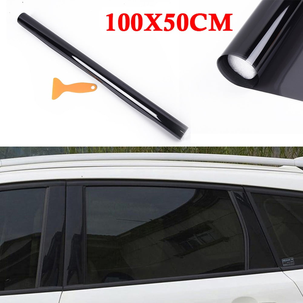 20%VLT Black PET Film Sheet Car Home Glass Window UV Protection Tint Sunshade 