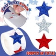 thumbnail image 4 of 500 Pcs 1 Po Autocollants de la Fête de l'Indépendance pour Décoration, Décalcomanies Patriotiques Étoile Rouges Blanches Bleues Rouleau d'Autocollants Adhésifs pour Bricolage, Cadeaux de Fête, Emballage Cadeau, 4 of 7