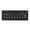 MX8-Black, variant on 4 6 8 Channels Mini Sound Mixer Audio Mixer Mini Stereo Mixer Portable Ultra Low-Noise Line Mixer For Recording Audio Equipment ,Easy to Use