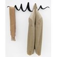 thumbnail image 5 of Colgador de pared YONGSHENG de acero inoxidable negro, 5 of 5