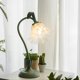 thumbnail image 4 of Retro Flower Lily Table Lamp Creatives Table Lamp,US Plug green, 4 of 5