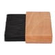 thumbnail image 4 of Cepillo para el cabello roto, cerdas suaves, mango de madera, cepillo profesional para el cuello, para salones y hogar., 4 of 14