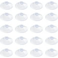 thumbnail image 1 of 20 Pack Clear Suction Cups 4/5 Inch PVC Plastic Sucker Without Hooks for Home Decoration and Organization, 1 of 5