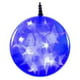 Polygroup TVL15023 Sphère Holographique à LED de 6 Po avec Enveloppe Bleue – image 1 sur 1