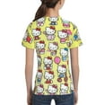 thumbnail image 6 of Hello Kitty T Shirts For Girls Boys, 3d Print Cartoon Graphics T Shirt, Youth Crewneck T-Shirt, Unisex Short Sleeve Top Tees Age 4-16 Years, 6 of 7