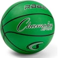 thumbnail image 2 of Champion Sports Rubber Junior Basketball, Heavy Duty - Pro-Style Basketballs, Premium Basketball Equipment, Indoor Outdoor - Physical Education Supplies (Size 5, Green), 2 of 6