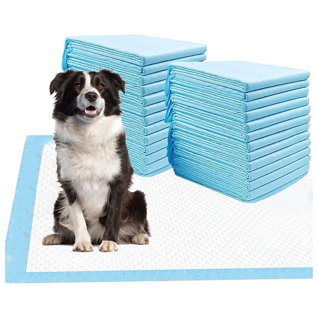 Almohadillas para Orina de Perro, Almohadillas Desechables para Entrenamiento de Perros, Alfombrilla de Suelo de AbsorcióN Fuerte, 13X18 Pulgadas (Paquete de 100 S)