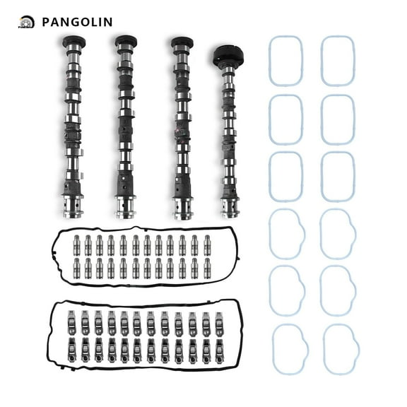 PANGOLIN 1 Set of Engine Camshafts Rockers Lifters Kit 5184377AG 5184378AG Fits for Jeep Dodge RAM 3.6L V6 Engine 2011-2016 Aftermarket Parts, Replacement OE 5184379AG 5184380AG