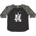 thumbnail image 3 of Inktastic Tri-Color Border Collie Boys or Girls Toddler T-Shirt, 3 of 5