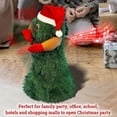 thumbnail image 4 of Electric Christmas Tree Singing and Dancing Christmas Plush Toy, Green Xmas Tree Animated Christmas Decorations Xmas Gifts for Toddlers Kids, 4 of 8