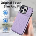 thumbnail image 5 of Compatible with iPhone 16 Pro max Wallet Case for Women Crossbody Phone Case PU Leather Zipper Handbag Wrist Strap Cover Credit Card Holder,for Apple 16 Pro,Cell Phone Cases, 5 of 8