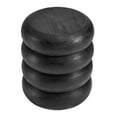 thumbnail image 5 of Coffee Sofa Side End Table, round, Black, Wood, Living Room Lounge Cafe Lobby Hospitality Restaurant, Modern Contemporary, HB37616, 5 of 8
