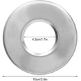 thumbnail image 5 of Pool Ladder Escutcheon Cover Plate for 1.7 Inch Ladder Pipe Pool Handrail Replacement 2pcs, 5 of 5