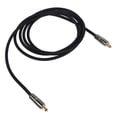 thumbnail image 1 of TABLZONE optical audio cables Optic Wire Digital Audio Optical Cable Black 1Pack for Audio Devices, 1 of 6