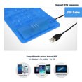 thumbnail image 3 of Teclado plegable flexible de silicona USB de 108 teclas impermeable a prueba de polvo, 3 of 8