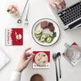 thumbnail image 1 of FMSHPON Merry Christmas Set of 8 Coaster for Drinks, Absorbent Ceramic Stone Coasters Cup Mat with Cork Base for Home Kitchen Room Coffee Table Bar Decor, 1 of 4