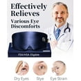 thumbnail image 3 of Heated Eye Mask for Dry Eyes - Silk Cordless Warm Eye Compress Moist Heat, FSA HSA Eligible, Eye Heating Pad for Stye Treatment, Tired Eyes, Sleep, Travel, Washable, Rechargeable, Blue, 3 of 10