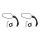 thumbnail image 3 of Sonducket Espejo retrovisor de bicicleta ajustable a prueba de explosiones conjunto de Reflector de pantalla grande Universal suministros profesionales de Izquierda 2piezas Sonducket CBP506166, 3 of 5