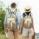 thumbnail image 4 of Balery New York Mochila Clásica Impresa Básica para Viaje, Mochila Escolar Resistente al Agua, Mochila de Lona con Correas Ajustables-Medium, 4 of 5