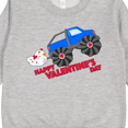 thumbnail image 3 of Inktastic Happy Valentine's Day-monster Truck Toddler Sweatshirt, 3 of 4