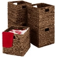 thumbnail image 1 of Cestas de almacenamiento Best Choice Products Hyacinth, 30 x 30 cm, juego de 5, 1 of 7