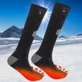 thumbnail image 1 of Calcetines calentados de 5V 4000mAh Calcetines calentados de invierno para motos de nieve y esquí para hombres y mujeres, 1 of 7