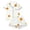 AA-#White552, variant on WOYY Halloween Pajama Sets for Girls Button Down Shirt Shorts Cute Nightwear, Sizes 1-14