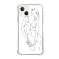 thumbnail image 1 of Female Line Art Case Compatible with iPhone 13,Aesthetic Art Design TPU Bumper Bumper Cover Case, 1 of 6