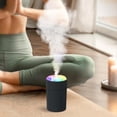 thumbnail image 6 of Colorful USB Ambient Light Humidifier with Mist Function, Compact Aromatherapy Diffuser for Office Bedroom Car Home Use, Whisper-Quiet Operation with Dynamic RGB Lighting and Easy Portable Design, 6 of 6