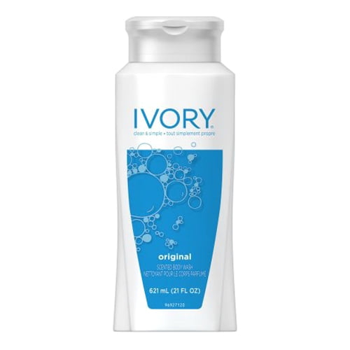 Ivory Body Wash Original Free of Dyes, 21 Oz, 3 Pack
