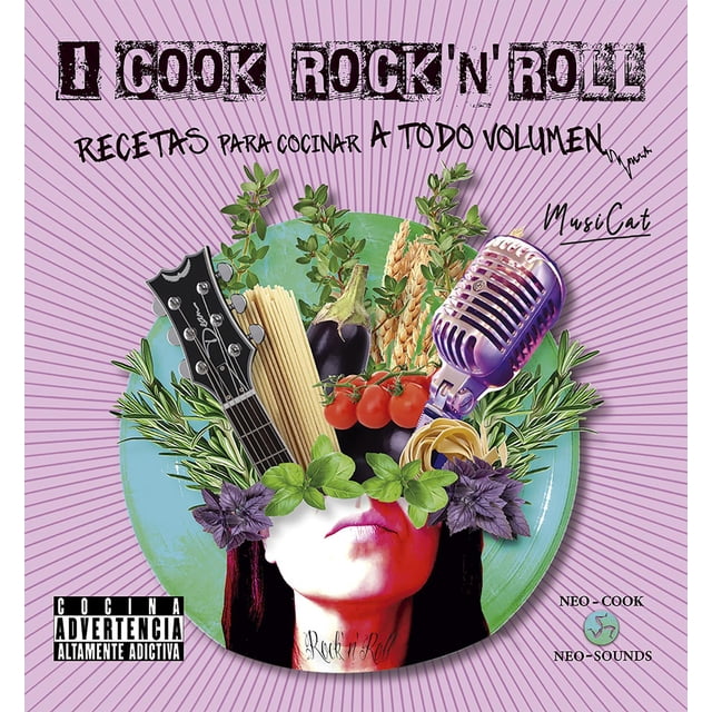Libro I Cook Rock N Roll Tapa Blanda, Autor Musicat Gomez, Editorial Neo Person