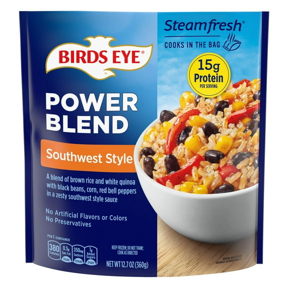 Birds Eye Southwest Style Power Blend, Frozen Side, 12.7 oz. Bag