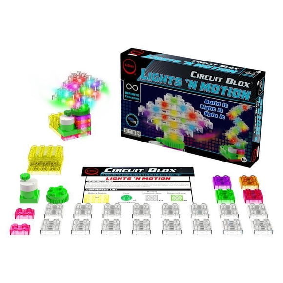 Circuit Blox - Set de Luces y Movimiento E-Blox CB-0286