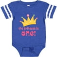 thumbnail image 3 of Inktastic Cute Princess is One 1st Birthday Girls Baby Bodysuit, 3 of 5