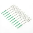 thumbnail image 4 of Trayknick 40 Pcs Toothpick Picks Soft Teeth Slit Brush Massager Oral Dental Health Care Random Color, 4 of 12