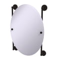 thumbnail image 1 of Prestige Regal Collection Oval Frameless Rail Mounted Mirror - PR-27-91-ORB, 1 of 1