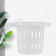 thumbnail image 4 of Hydroponic Mesh Pot Vegetable Planting Basket Soilless Cultivation Plastic Plant Rooter Net Cup--, 4 of 5
