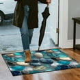 thumbnail image 4 of Corridor Stone Patterned Carpet 3D Pebble Design Entrance Mat Washable Floor Rug Bathroom Bedside Kitchen Non, 4 of 6