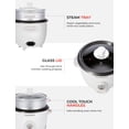 thumbnail image 4 of CUCKOO One Touch Rice Cooker 3-Cup (Uncooked) / 6-Cup (Cooked), Mini Rice Cooker & Warmer with Steamer Tray, Versatile Grain Cooker, Soup Maker, Auto, 4 of 7