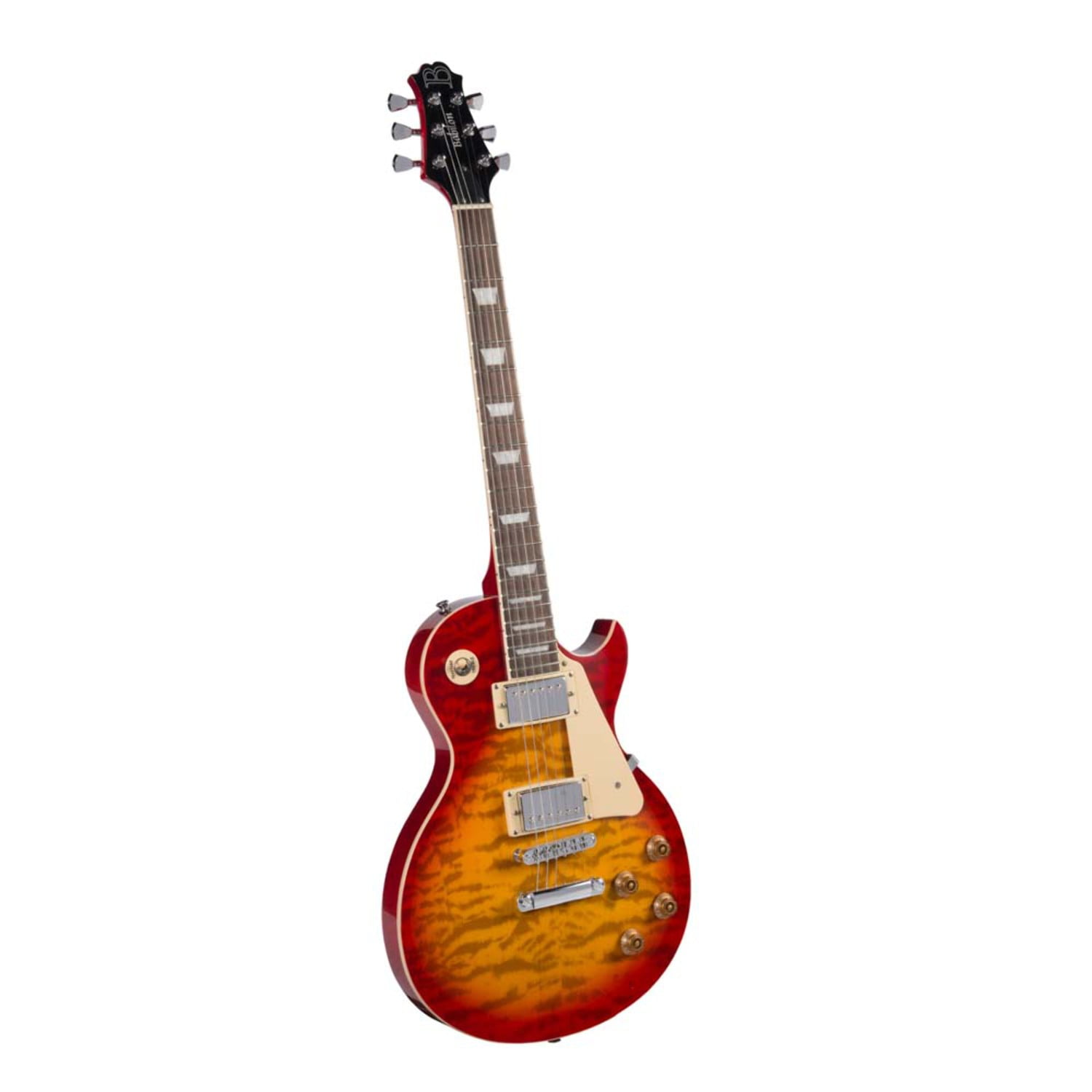 Babilon Earthquake Classic Maple Neck 22 Frets Electric Guitar, Sunburst Color, 58 lbs