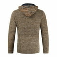 thumbnail image 4 of Fesfesfes Hoodie Tops for Men Men Outdoor Multi-pocket Fleece Sweater Military Double Sided Fleece Hooded Jacket Men Hooded Sweatshirts Coat Hooded Sweatshirts, 4 of 8