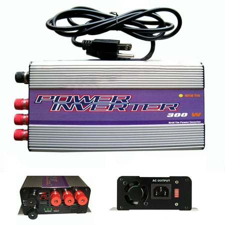 - iMeshbean For Wind Turbine Generator System 300W AC 10.8-30V Grid Tie MPPT Power Inverter Converter Stackable Pure Sine Wave