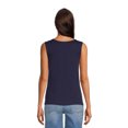 thumbnail image 3 of RealSize Women's Rib Muscle Tank Top, Sizes XS-3XL, 3 of 6