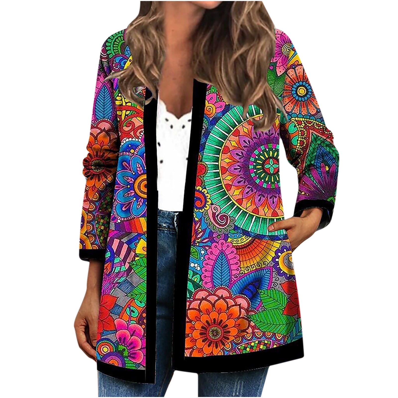 TZNBGO Coats For Women Jacket Cardigan 